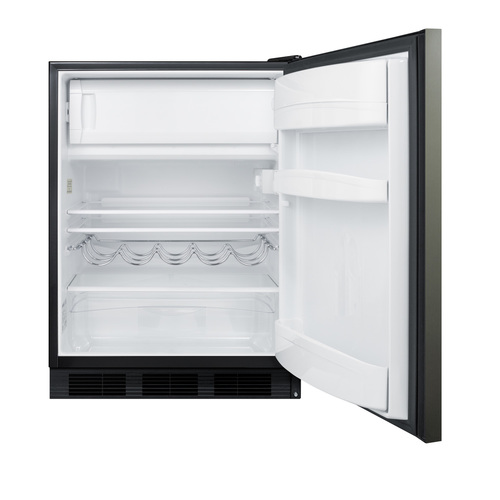 CT663BKBIKSHH Refrigerator Freezer Open