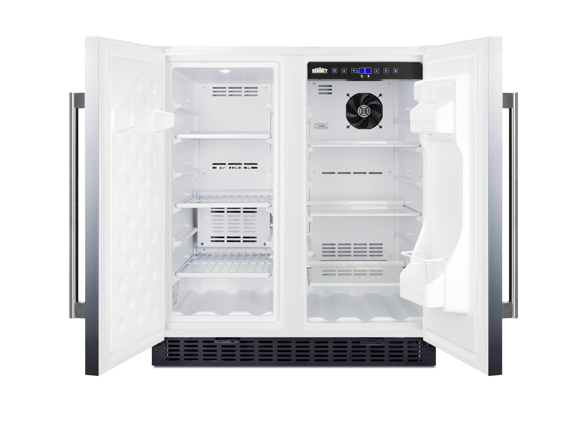 Summit 30 Inch Freestanding/Built In Refrigerator FFRF3075WCSS | Fridge.com