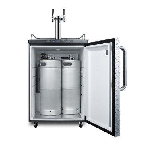 SBC635MDPLTWIN Kegerator Full