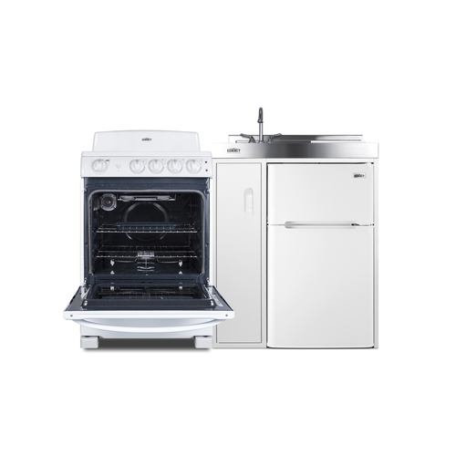 ACK54COILW Kitchenette Open