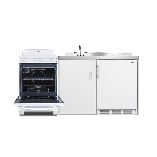 ACK72COILW Kitchenette Open