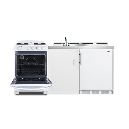 ACK72GASW Kitchenette Open