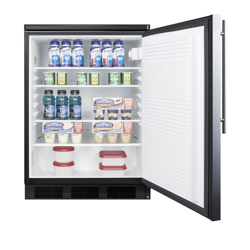 FF7LBLKBISSHV Refrigerator Full