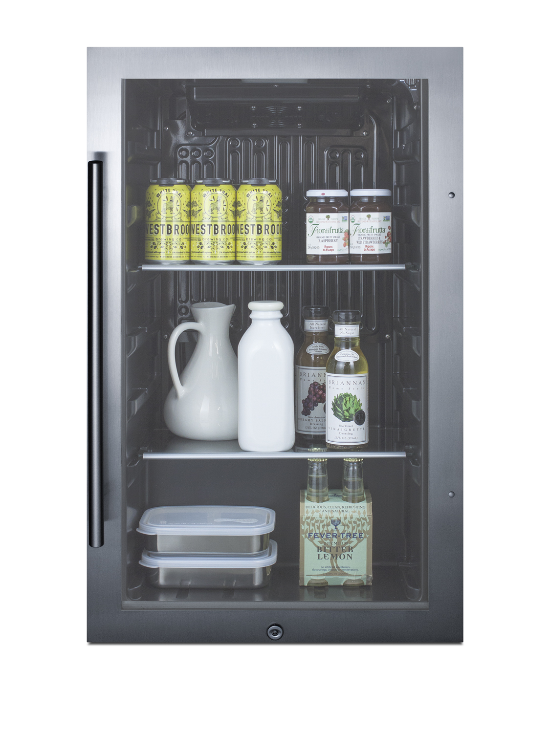 Summit 19" Freestanding/Built In Undercounter Beverage Center SPR488BOSADA | Fridge.com