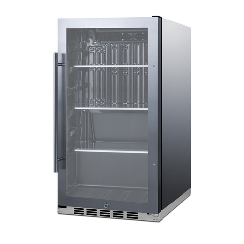SPR488BOSH34CSS Refrigerator Angle