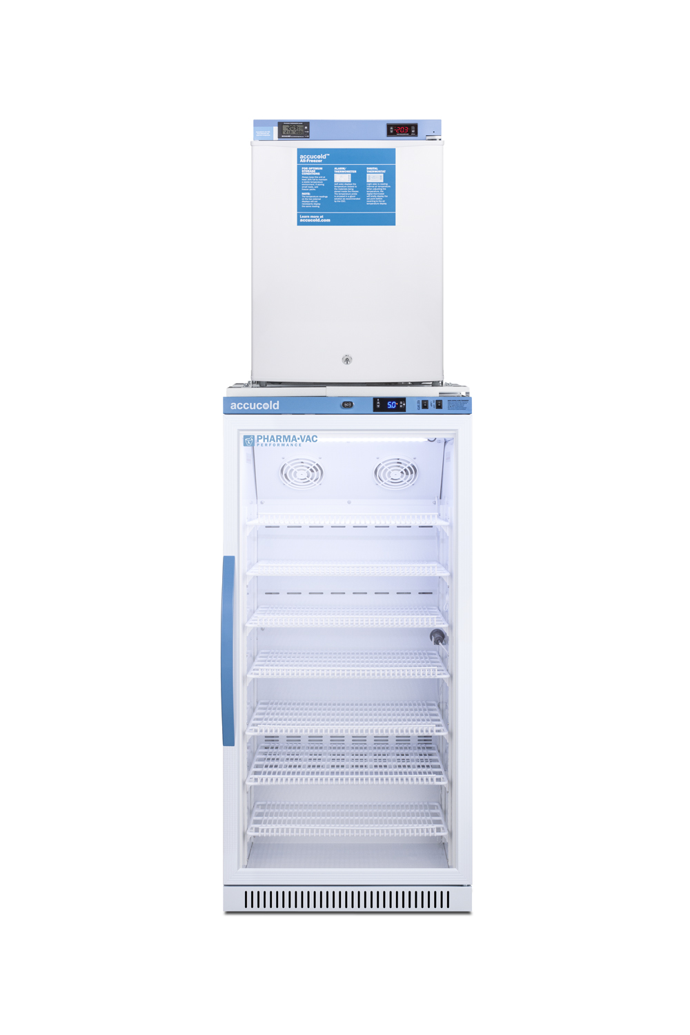 Summit 24" Wide All-Refrigerator/All-Freezer Combination