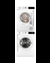 SLS24W4P Washer Dryer Open
