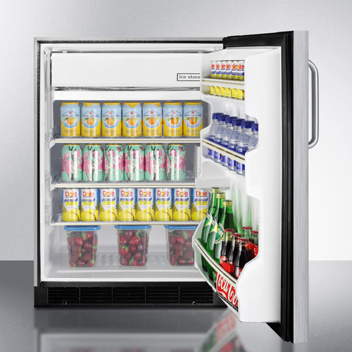 BI605BCSS Refrigerator Freezer Full