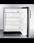 BI605BCSS Refrigerator Freezer Open