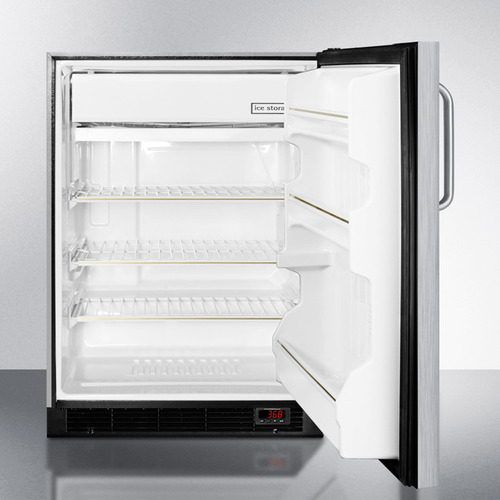 BI605BFFCSS Refrigerator Freezer Open