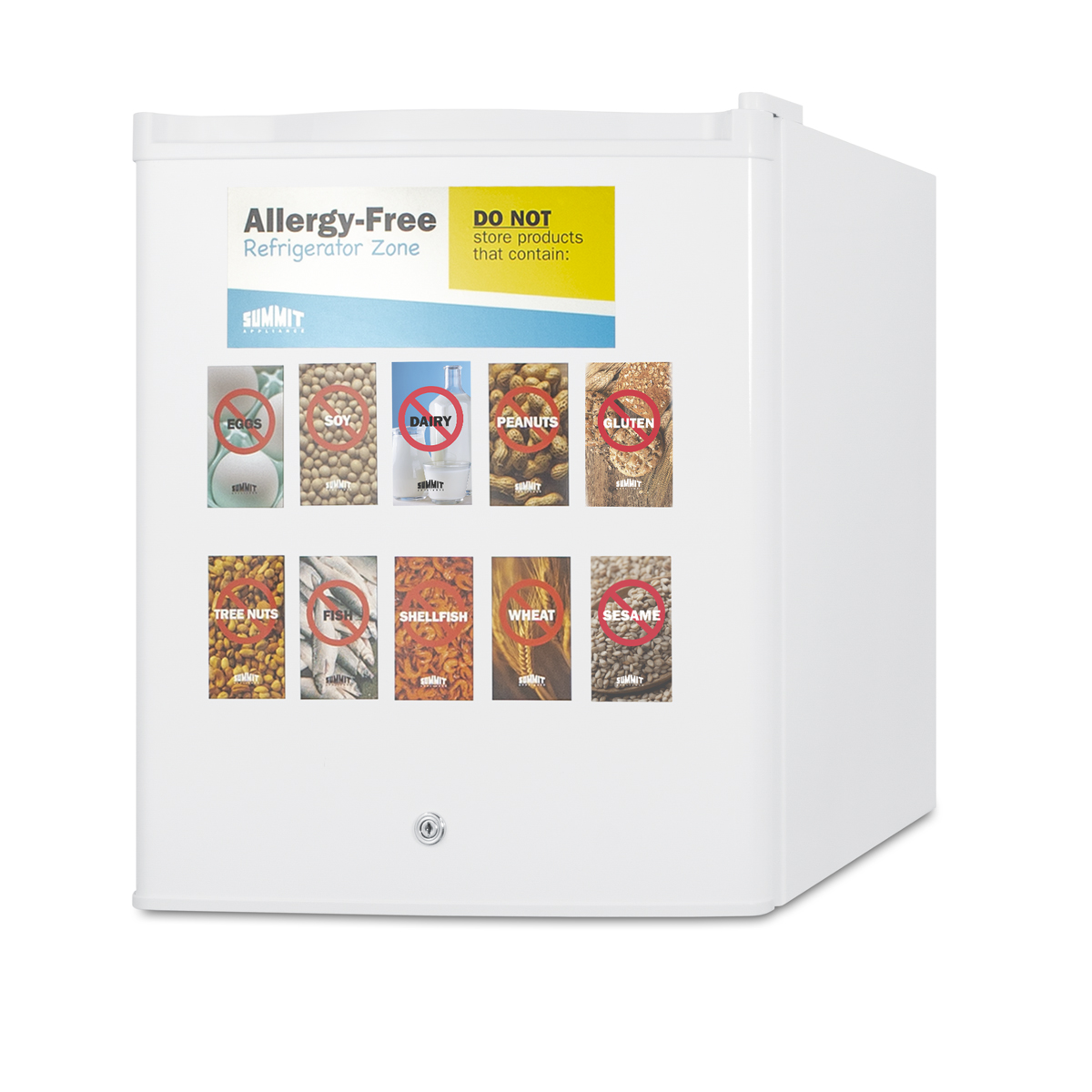 Summit 17 Inch Freestanding Refrigerator AZAR27W | Fridge.com
