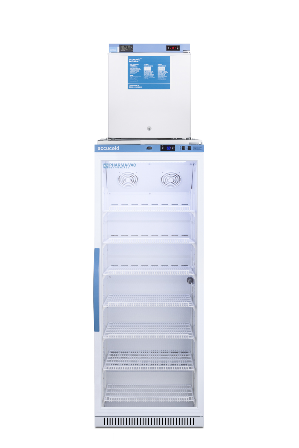 Summit 24" Wide All-Refrigerator/All-Freezer Combination