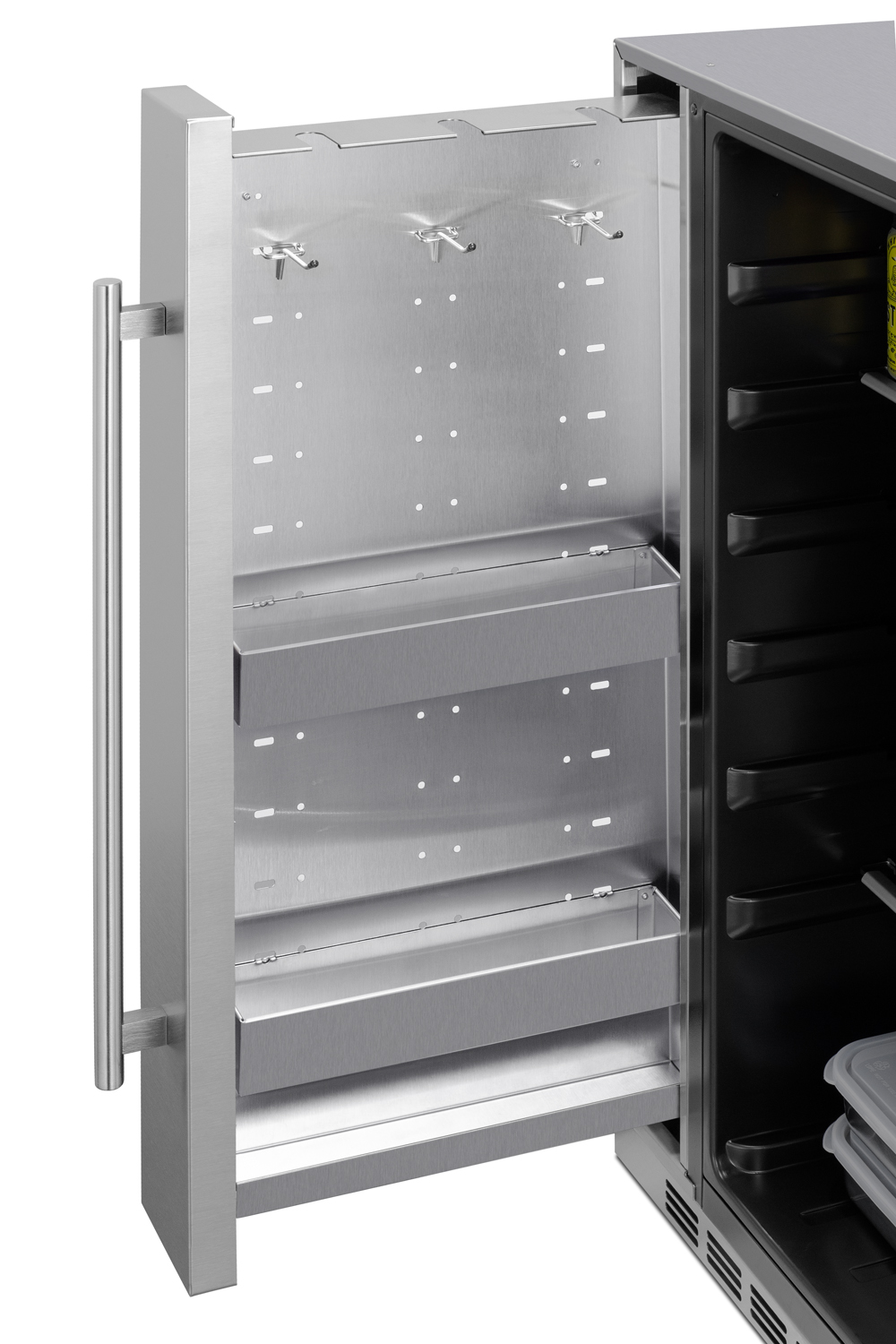 Summit 24 Inch Freestanding/Built In Undercounter Compact All-Refrigerator SPR196OS24 | Fridge.com