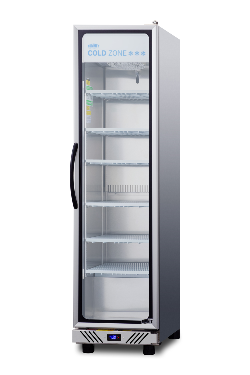 Summit Appliance 9.9 Cubic Feet Merchandising Refrigerator - 19.5'' | Fridge.com