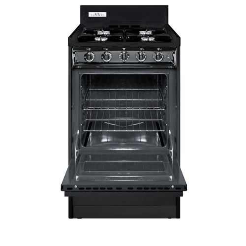 TNM1107C Gas Range Open