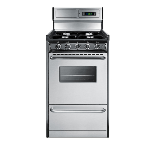 TNM1307BKW Gas Range Front