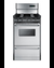 TNM1307BKW Gas Range Front