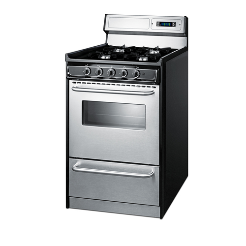TNM1307BKW Gas Range Angle