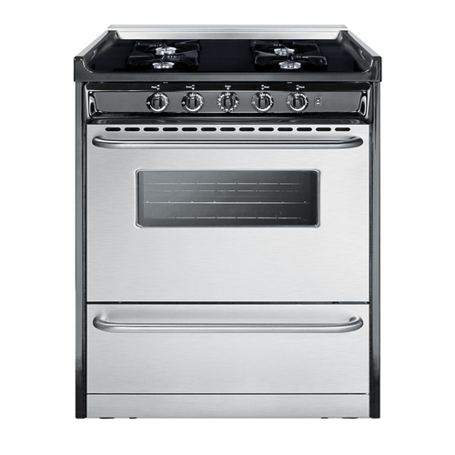 TNM2107BRW Gas Range Open