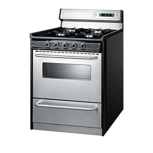 TNM2307BKW Gas Range Angle