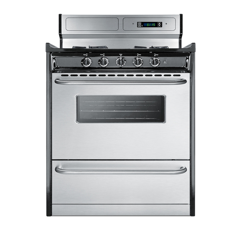 TNM2307BKW Gas Range Front