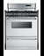 TNM2307BKW Gas Range Front