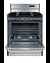 TNM2307BKW Gas Range Open