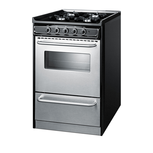 TNM6107BRW Gas Range Angle