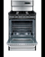 TNM6307BKW Gas Range Open