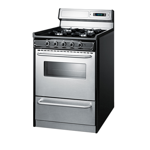 TNM6307BKW Gas Range Angle