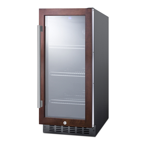 SCR1536BGPNR Refrigerator Angle