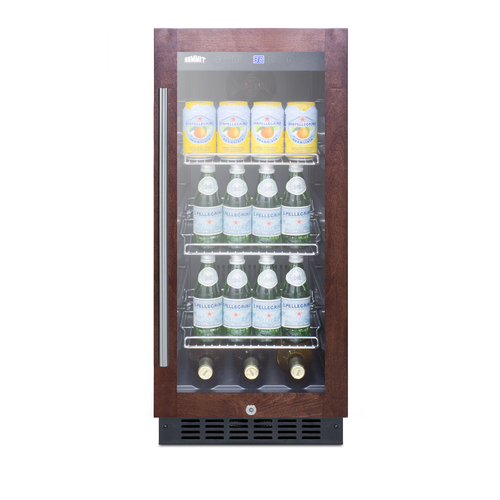 SCR1536BGPNR Refrigerator Full
