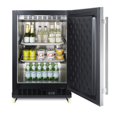 SCR610BLSDRI Refrigerator Full