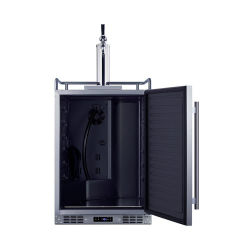 BC74OSCOM Kegerator Open