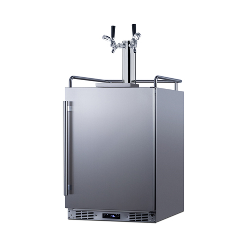 BC74OSCOMTWIN Kegerator Angle