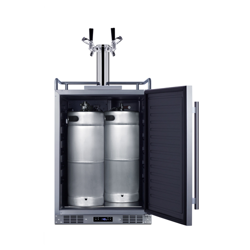 BC74OSCOMTWIN Kegerator Full