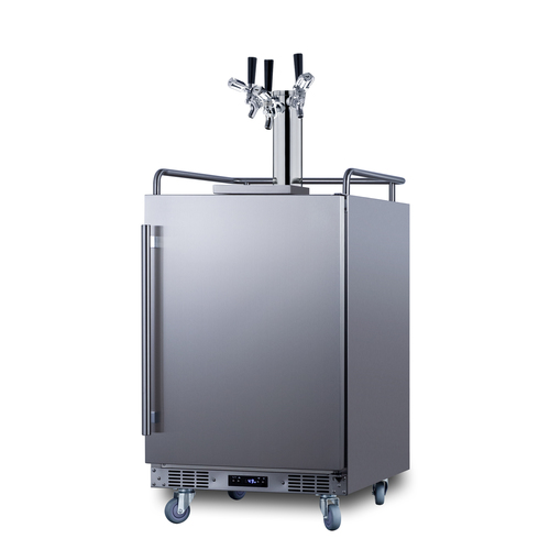 BC74OSCOMTRIPLE Kegerator Angle