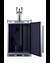 SBC683OSTRIPLE Kegerator Open