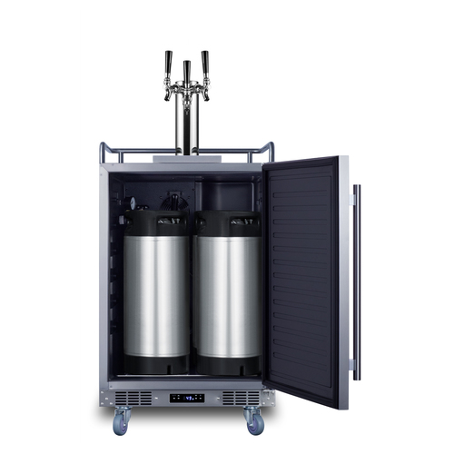 SBC683OSTRIPLE Kegerator Full