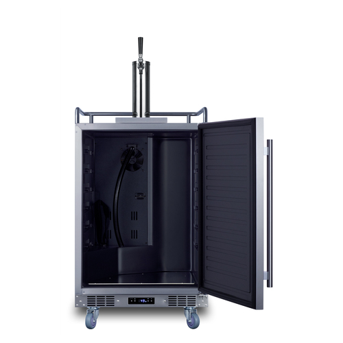 SBC683OS Kegerator Open
