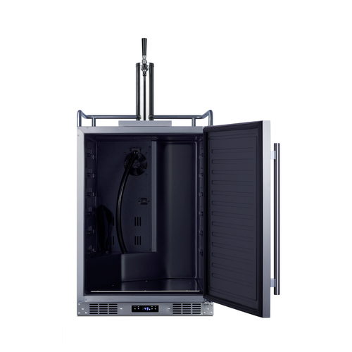 SBC683OS Kegerator Open