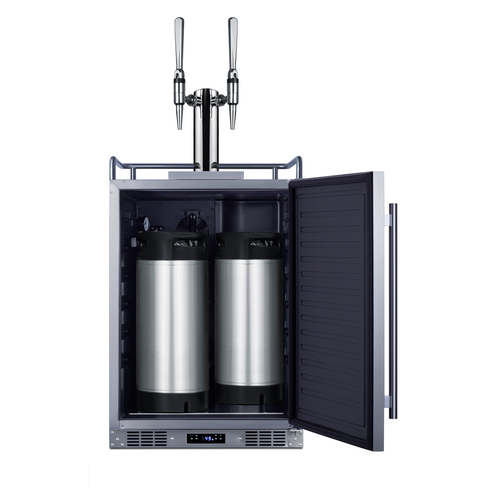 SBC682NCFTWIN Kegerator Full