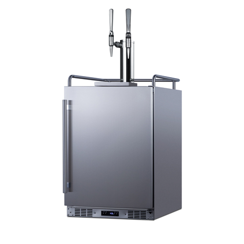 SBC682NCFTWIN Kegerator Angle