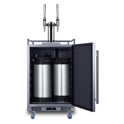SBC682NCFTWIN Kegerator Full
