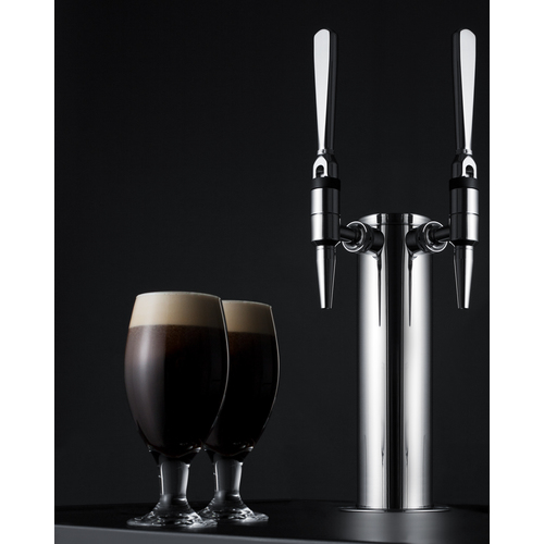 SBC682NCFTWIN Kegerator Detail