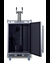 SBC682WKDTWIN Kegerator Open
