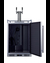 SBC682WKDTWIN Kegerator Open