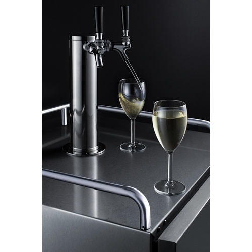SBC682WKDTWIN Kegerator Detail
