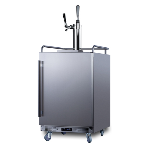 SBC682CMTWIN Kegerator Angle