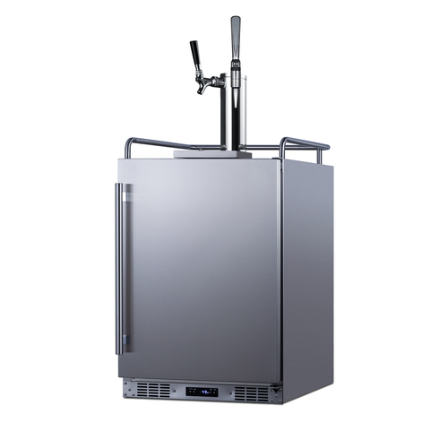SBC682CMTWIN Kegerator Angle